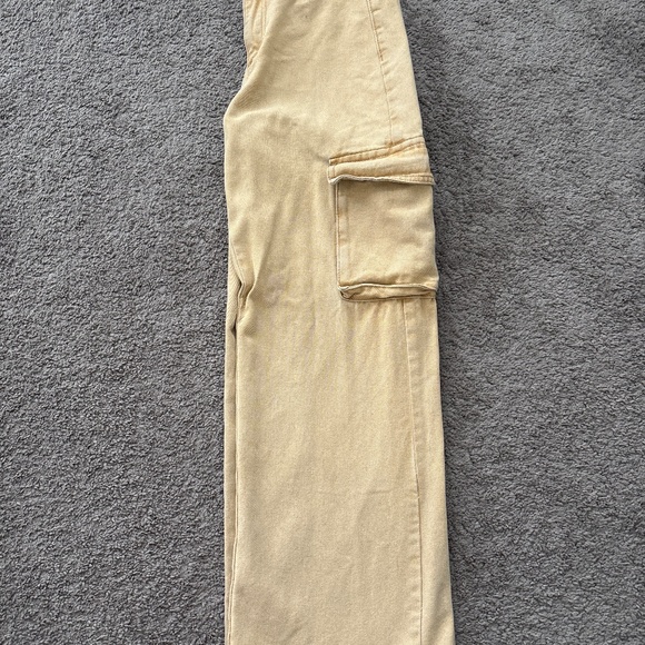 Khaki Cargo Jeans - Picture 4 of 4